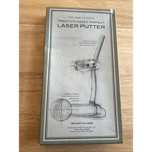 Restoration Hardware Laser Putter "Practice Makes Perfect" For Home or Office